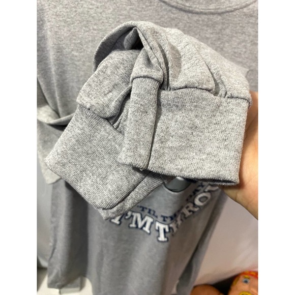 New York Baseball Fans. N.Y. True 'Til The Day I'm Through Grey T-Shirt Large - Picture 9 of 11